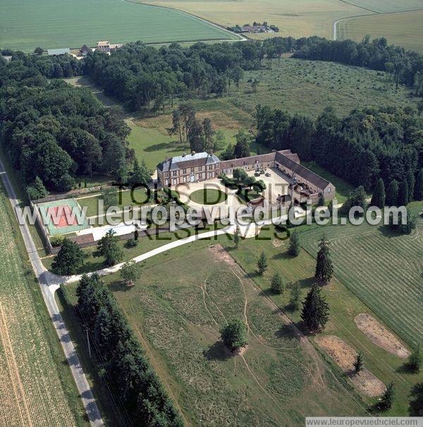 Photo aérienne de Montacher-Villegardin