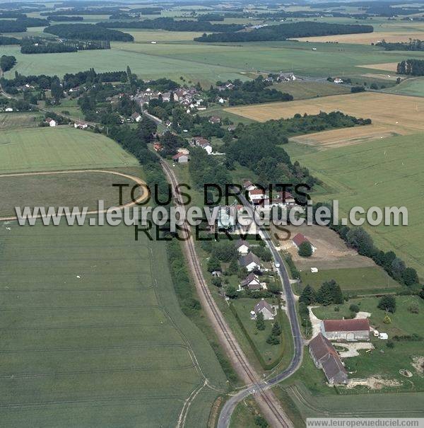 Photo aérienne de Vernoy