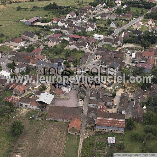 Photo aérienne de Bleigny-le-Carreau