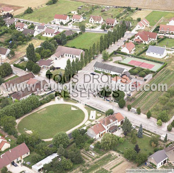 Photo aérienne de Auxerre