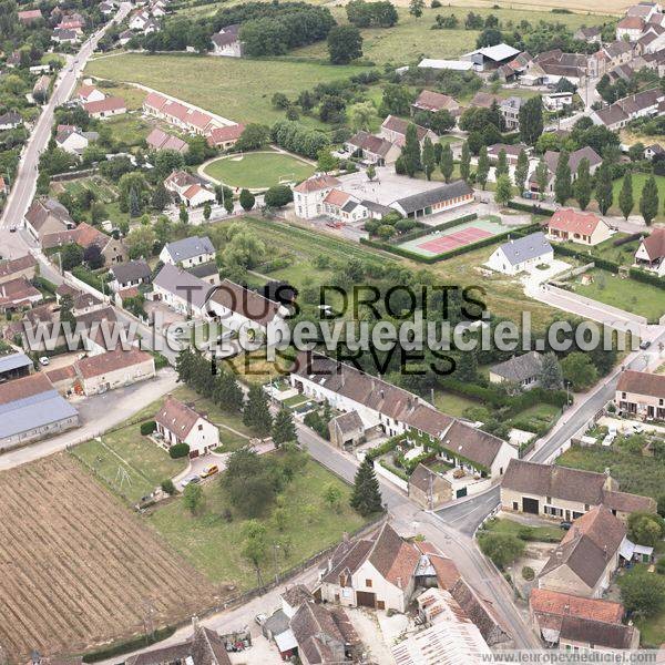 Photo aérienne de Auxerre