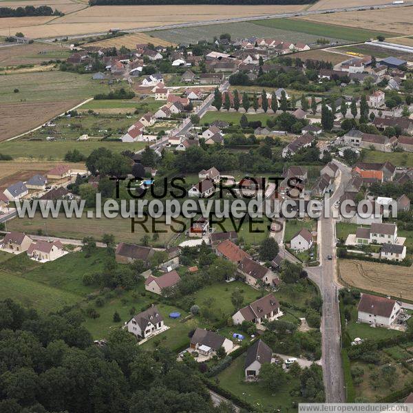 Photo aérienne de Auxerre