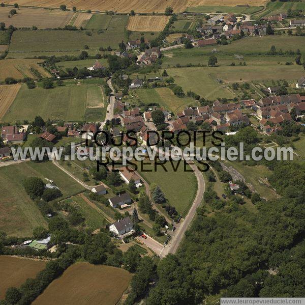 Photo aérienne de Asquins