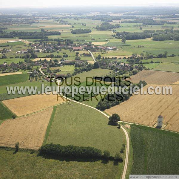 Photo aérienne de Beugnon