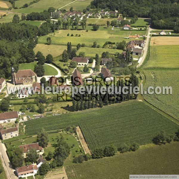 Photo aérienne de Beugnon