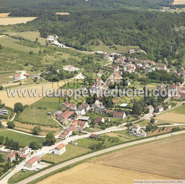 Photo aérienne de Blannay