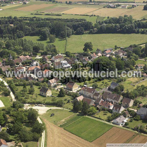 Photo aérienne de Blannay