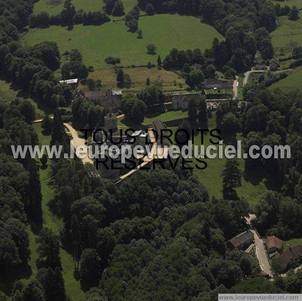 Photo aérienne de Chastellux-sur-Cure