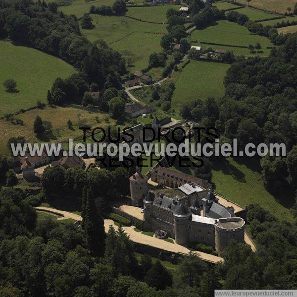 Photo aérienne de Chastellux-sur-Cure