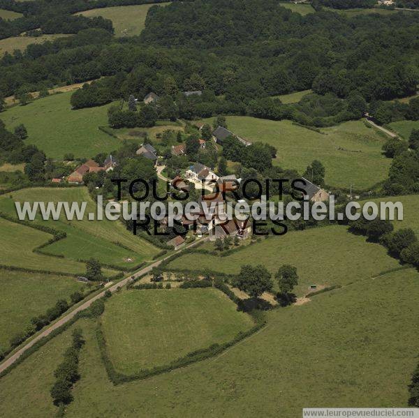 Photo aérienne de Chastellux-sur-Cure