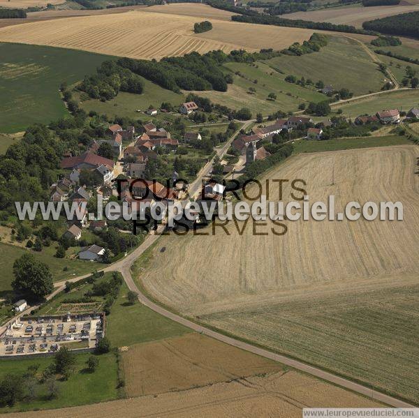 Photo aérienne de Coulangeron