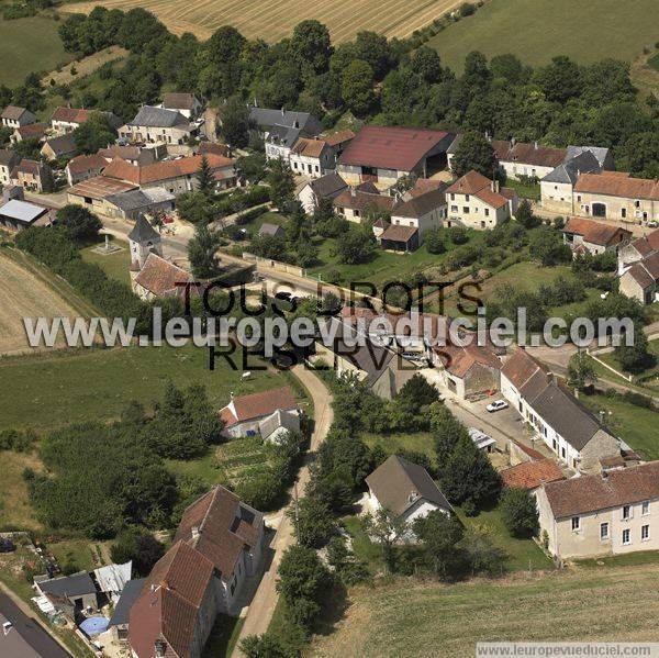 Photo aérienne de Coulangeron