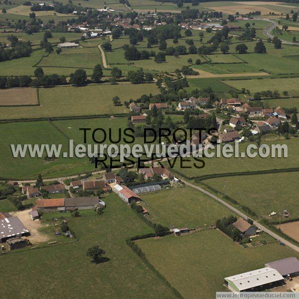 Photo aérienne de Cussy-les-Forges