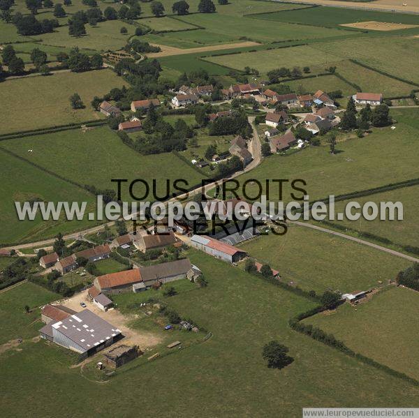 Photo aérienne de Cussy-les-Forges