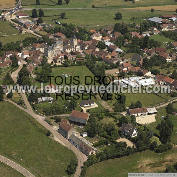 Photo aérienne de Cussy-les-Forges