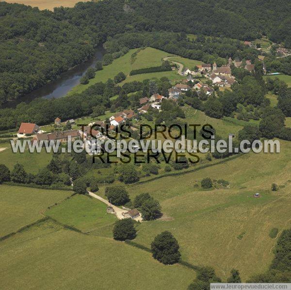 Photo aérienne de Domecy-sur-Cure