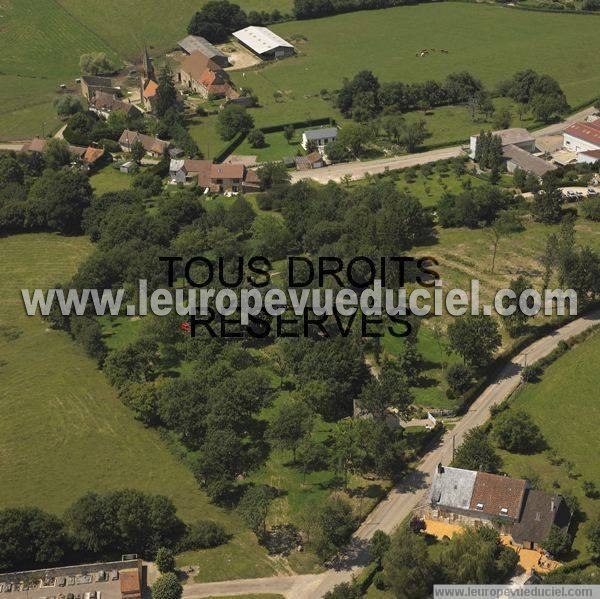 Photo aérienne de Domecy-sur-Cure