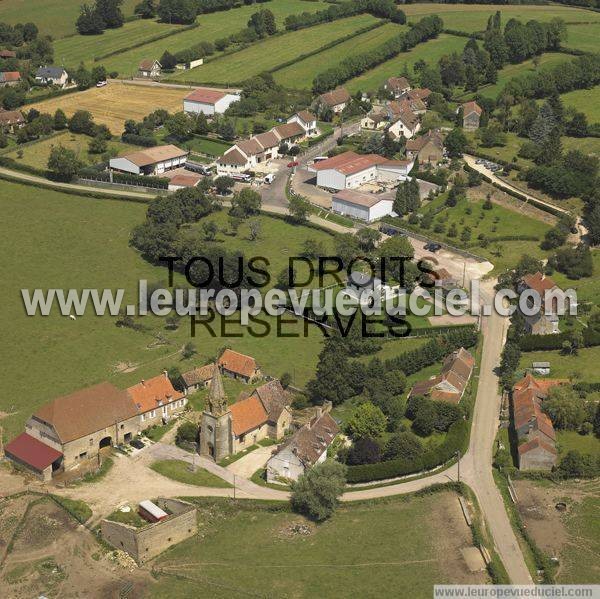 Photo aérienne de Domecy-sur-Cure