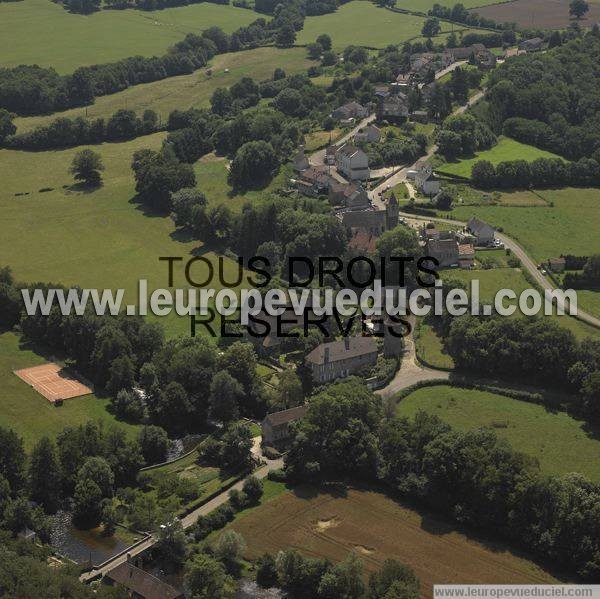 Photo aérienne de Domecy-sur-Cure