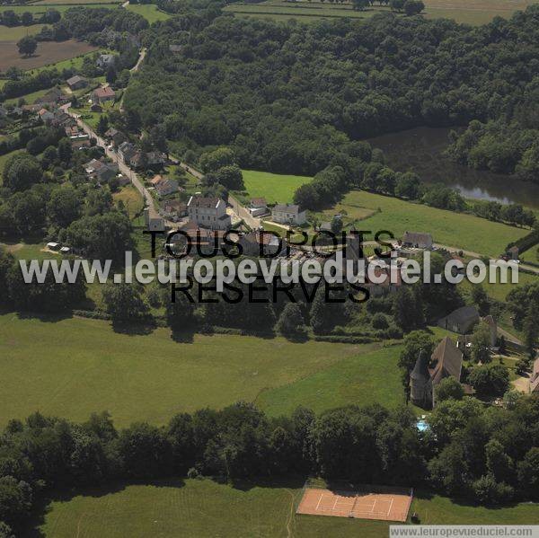 Photo aérienne de Domecy-sur-Cure