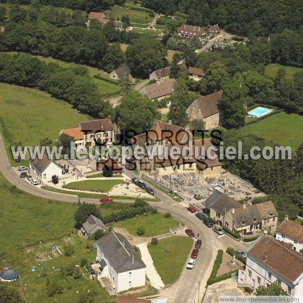 Photo aérienne de Domecy-sur-Cure