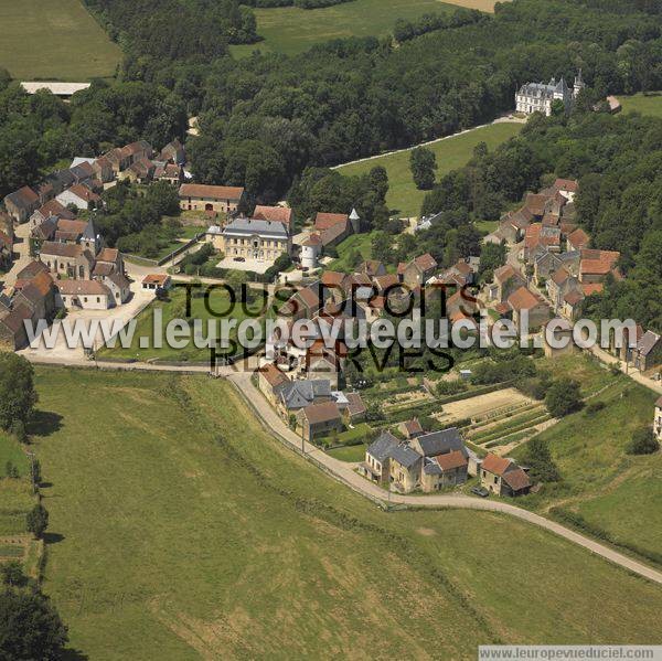 Photo aérienne de Domecy-sur-le-Vault