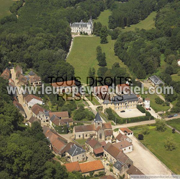 Photo aérienne de Domecy-sur-le-Vault