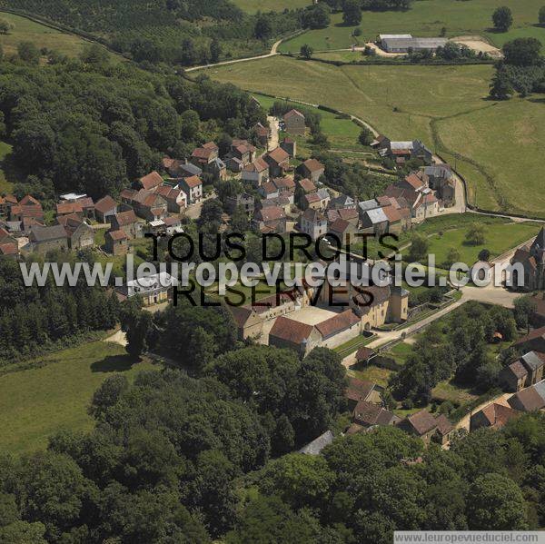 Photo aérienne de Domecy-sur-le-Vault