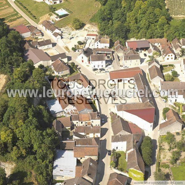 Photo aérienne de Fontenay-près-Chablis