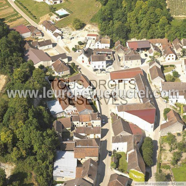 Photo aérienne de Fontenay-prs-Chablis