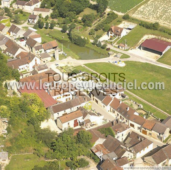 Photo aérienne de Fontenay-prs-Chablis