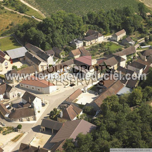 Photo aérienne de Fontenay-prs-Chablis