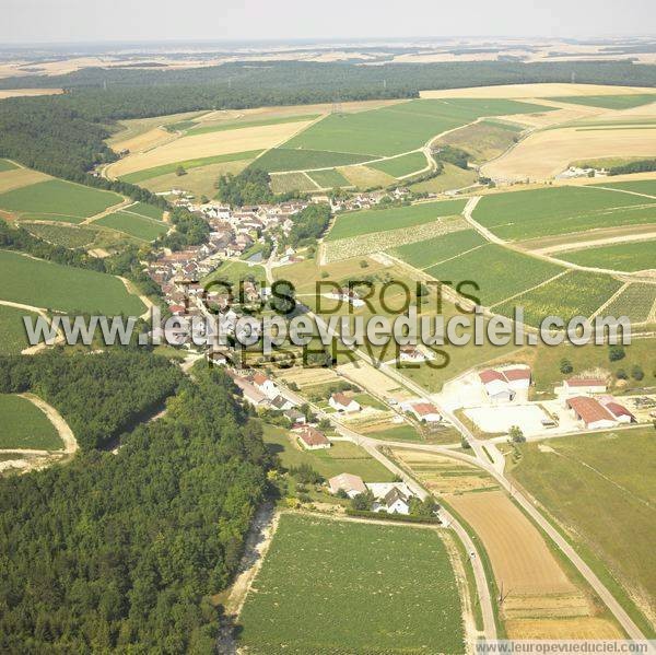 Photo aérienne de Fontenay-prs-Chablis