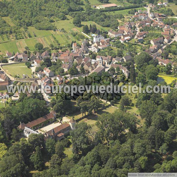 Photo aérienne de Givry