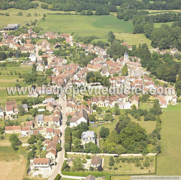 Photo aérienne de Givry