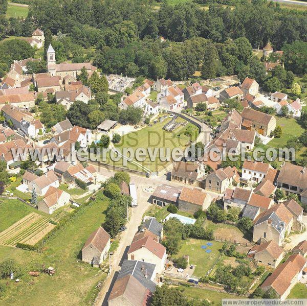 Photo aérienne de Givry