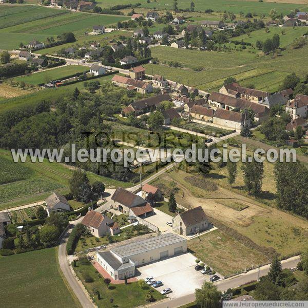 Photo aérienne de Jaulges