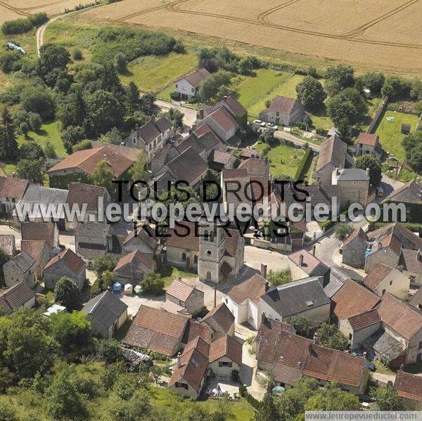 Photo aérienne de Lucy-sur-Cure