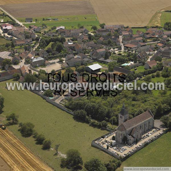Photo aérienne de Moulins-en-Tonnerrois