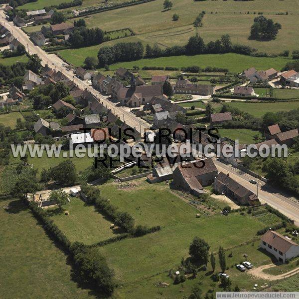 Photo aérienne de Sainte-Magnance