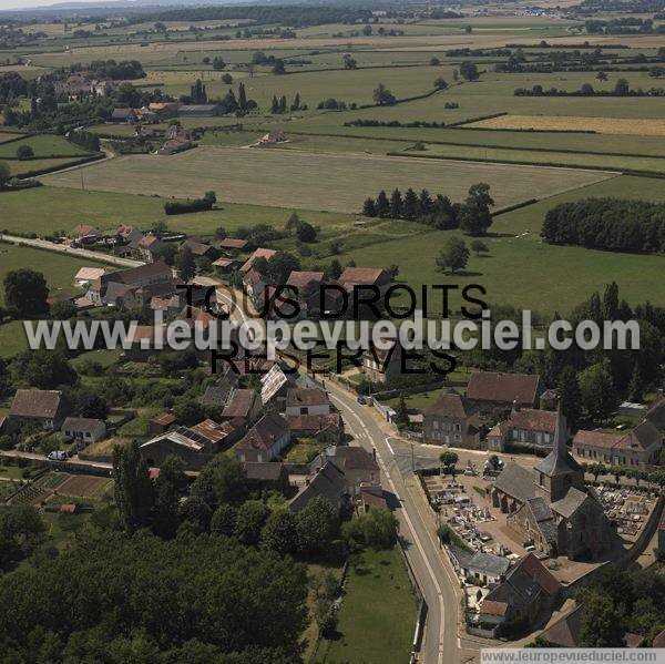 Photo aérienne de Savigny-en-Terre-Plaine