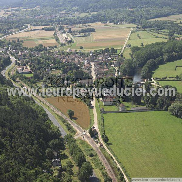 Photo aérienne de Sermizelles