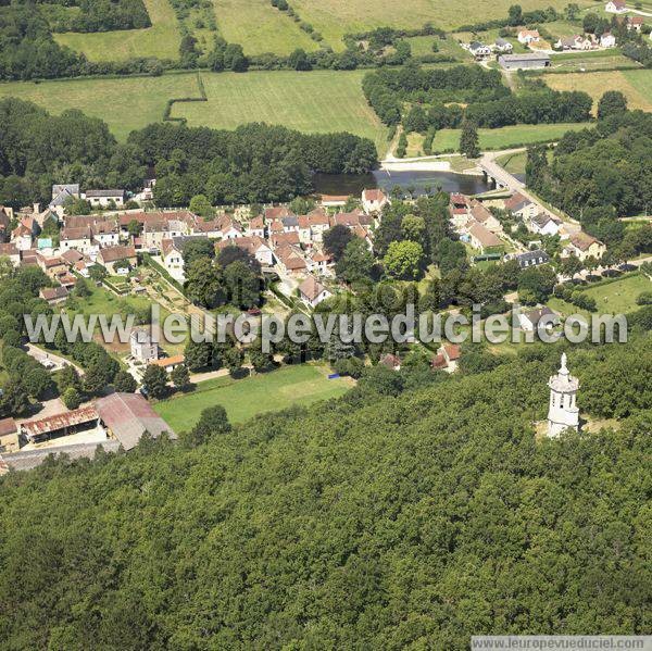 Photo aérienne de Sermizelles