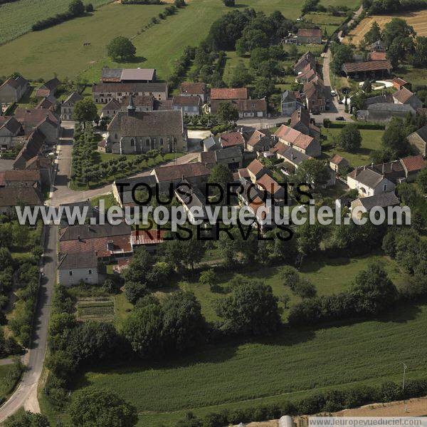 Photo aérienne de Sougres-en-Puisaye