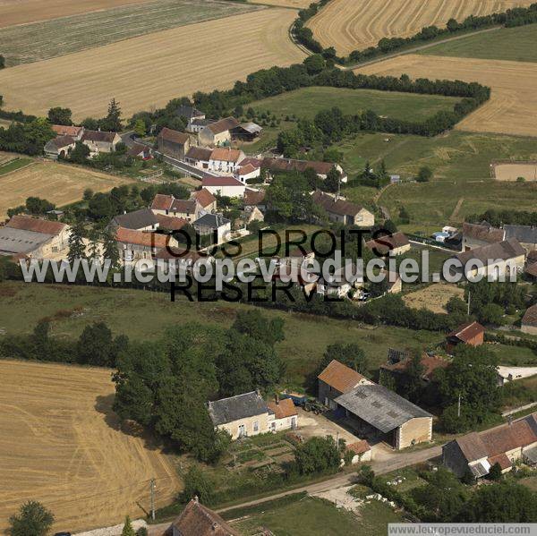 Photo aérienne de Sougres-en-Puisaye