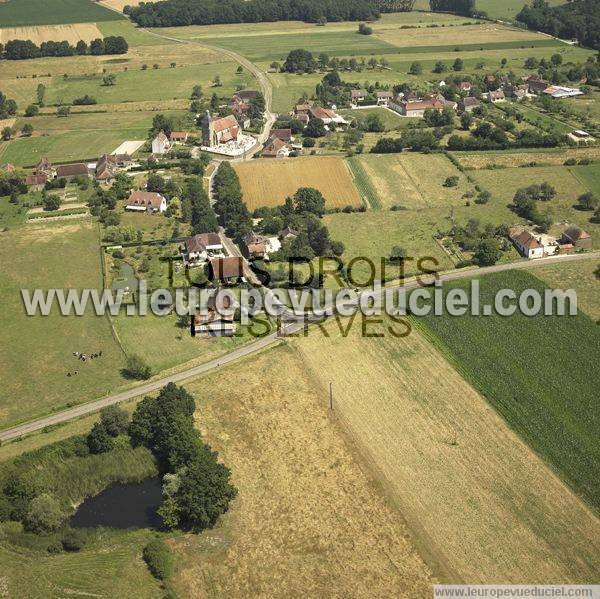 Photo aérienne de Soumaintrain