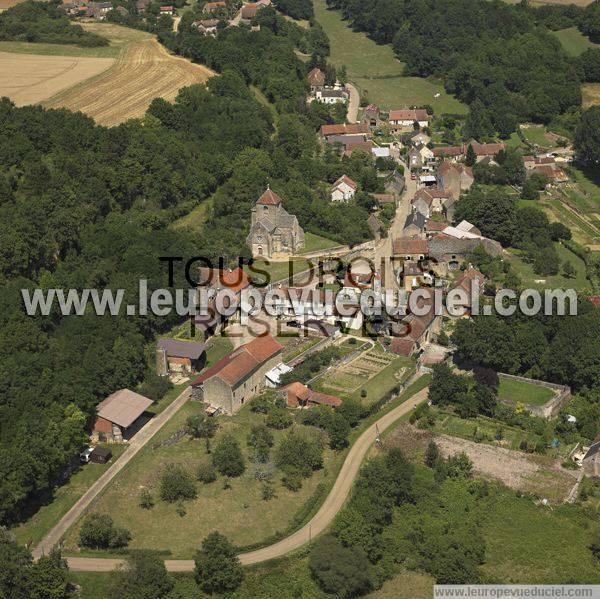 Photo aérienne de Talcy