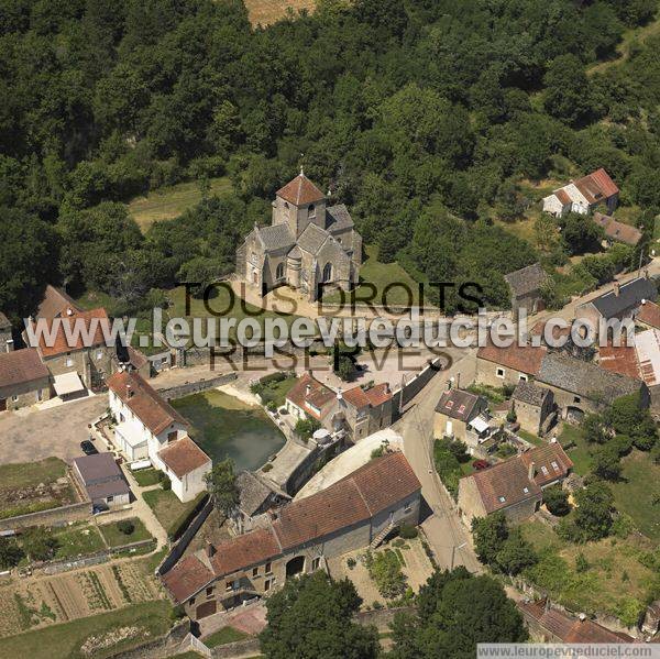 Photo aérienne de Talcy