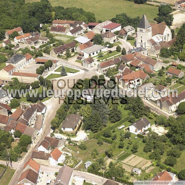 Photo aérienne de Mélisey