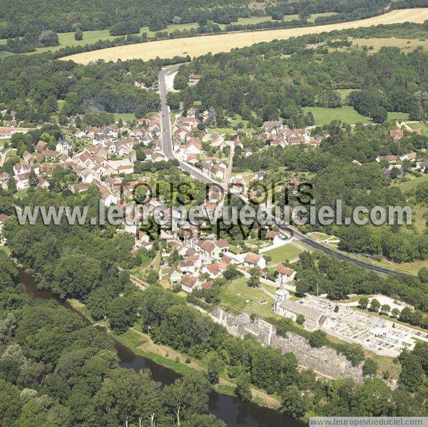 Photo aérienne de Voutenay-sur-Cure